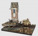 RT-Diorama 35027 Diorama Base: Railroad Crossing (1:35) thumbnail