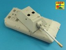 150mm Barrel with muzzle brake for German E-100 Heavy Tank Krupp Turret thumbnail