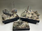 RT-Diorama 35127 Rubble and Debris Pile Set (3 pieces) (1:35) thumbnail