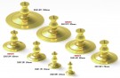 Pontos Model - Buffed and Polished Solid Brass Pedestals Type 80 (35016P1) thumbnail
