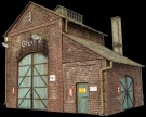 RT-Diorama 35020 Locomotive Shed (Modular System) (1:35)  thumbnail