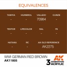 WWI German Red Brown thumbnail