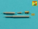 90 mm M-36 tank barrel  cyrindrical Muzzle Brake with mantlet cover for U.S. M47 Patton thumbnail