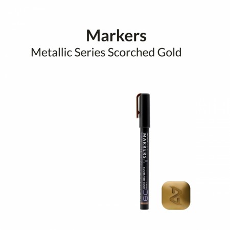 Gaahleri Metallic Series Marker - Scorched Gold