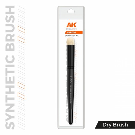 AK-Interactive B026 AK Synthetic Brush - Dry Brush - XL