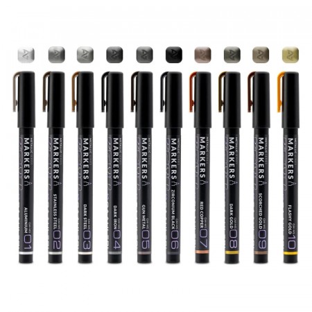 Metallic markers