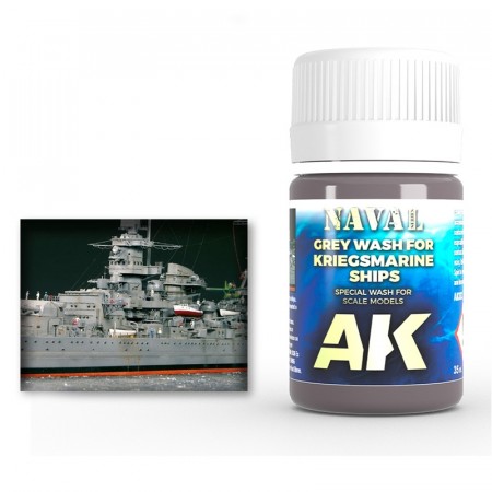 AK-Interactive AK303 Grey wash for Kriegsmarine ships