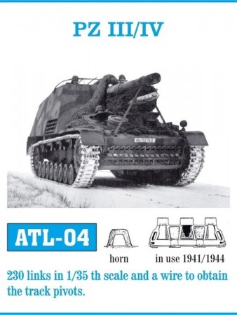 FriulModel 1:35 - ATL-04 PZ III/IV / PANZERFAHRE (Pz.F.)