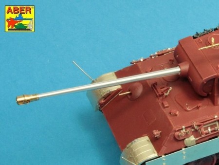 7,5 cm  barrel  with muzzle brake for Panther Ausf.A/D
