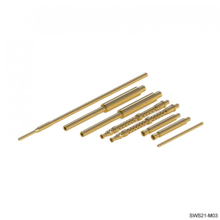 SWS21-M03 Fw 190 A-3/-4 Turned Metal Machine Gun and Pitot Tube Set