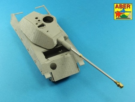 Barrel 8,8cm Kw.K 43 for  Tiger B Porsche turret-late