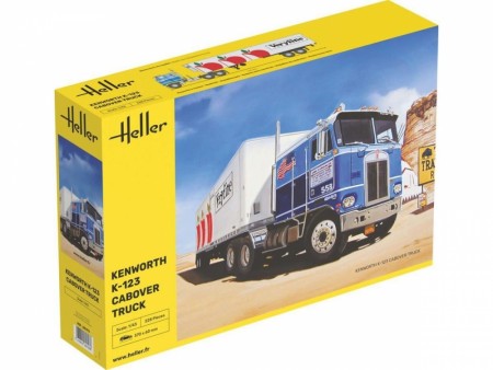 Heller 1:43 - Kenworth K-123 Cabover Truck (80793)