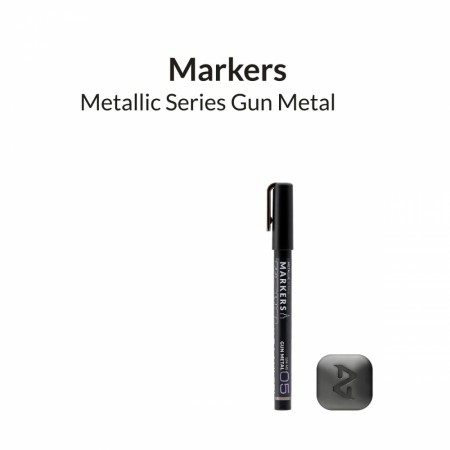 Gaahleri Metallic Series Marker - Gun Metal