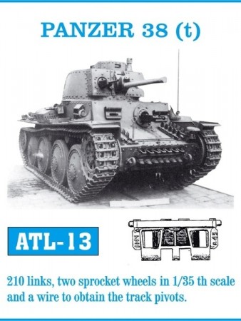 FriulModel 1:35 - ATL-13 PANZER 38 (t) / GRILLE-MARDER III. / GRILLE H/M PANZERJAGER 38(t)