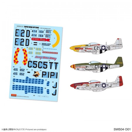 SWS04-D01 P-51D Marking Set 1