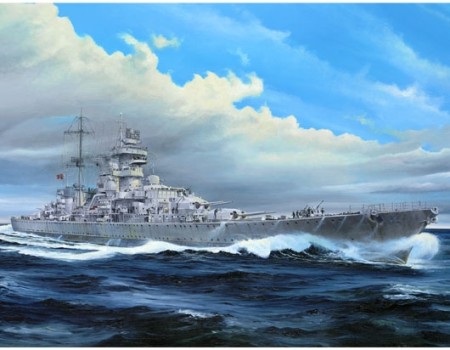 Trumpeter 1:350 - German Cruiser Prinz Eugen 1945 (05313)