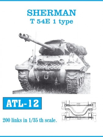 FriulModel 1:35 - ATL-12 M4 Sherman (T54 E 1 type)