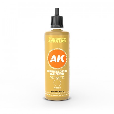 AK-Interactive AK 11245 Dunkelgelb RAL 7028 Primer
