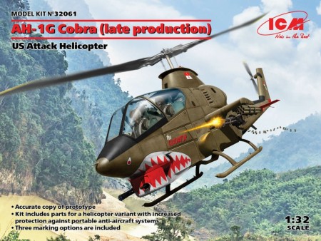 ICM 1:32 - AH-1G Cobra (late production), US Attack Helicopter (32061)