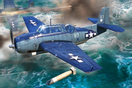 Hobby Boss 1:72 - Grumman TBF-1C Avenger (87275)