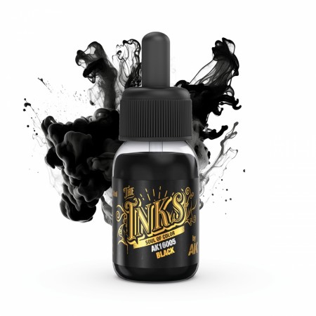 AK The Inks - Black Acrylic