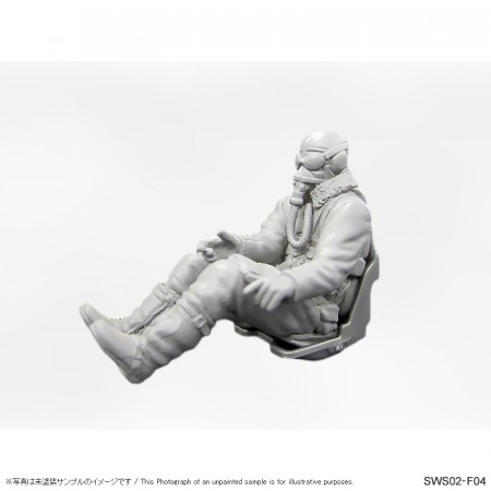 SWS02-F04 Ta 152 H-1 Forward Facing Pilot Figure