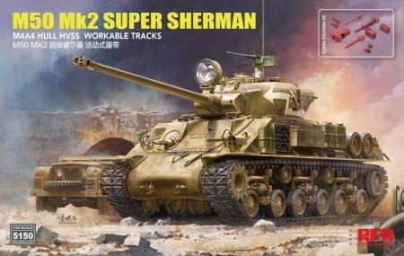 Rye Field Model 1:35 - M50 Mk.2 Super Sherman (M4A4) Standard Version (5150)
