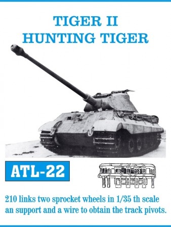 FriulModel 1:35 - ATL-22 Tiger II / Jagdtiger tracks