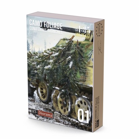RT-Diorama 1:35 - 35472 Coniferous branches (Camo Foilage)