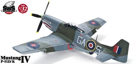 Zoukei-Mura 1:32 - P-51D/K Mustang IV (SWS09)