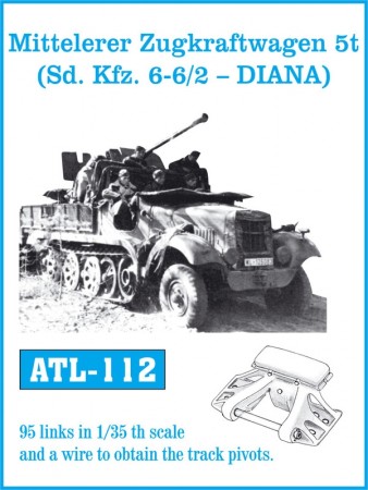 FriulModel 1:35 - ATL-112 Mtl.Zgkrw.5t - Sd.Kfz.6 - 6/2 -
