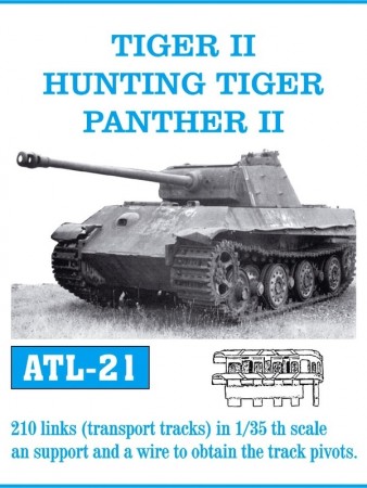 FriulModel 1:35 - ATL-21 Tiger II, Jagdtiger, Panther II transport tracks
