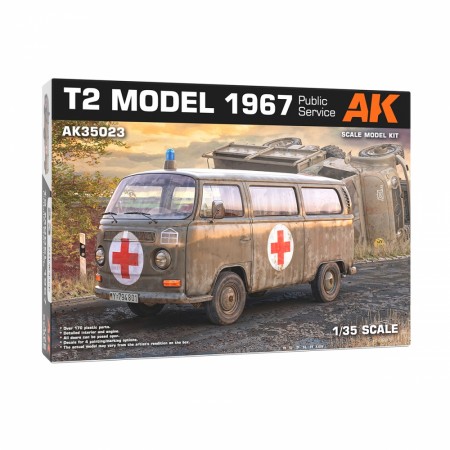 AK-Interactive 1:35 - T2 Model 1967 Public Service 35023 