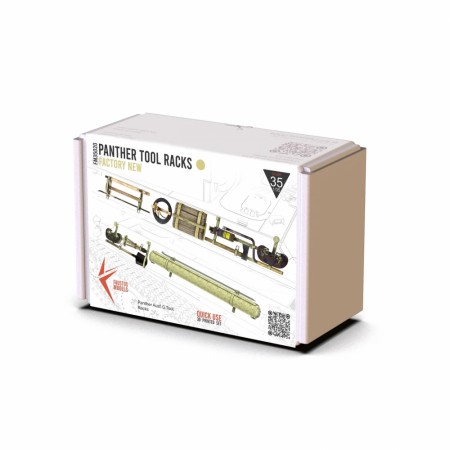 Faustus Models 1:35 - FM35020 Panther Tool Racks (Factory new)