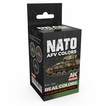 AK-Interactive RCS131 NATO AFV Colors Set 