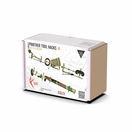 Faustus Models 1:35 - FM35021 Panther Tool Racks (Battle worn)