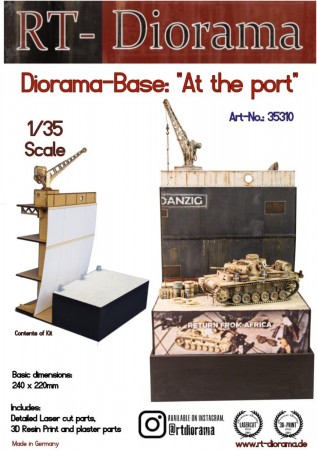 RT-Diorama 35310 Diorama Base: