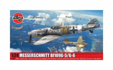 Airfix 1:24 - Messerschmitt Bf109G-5/6 (A17003)