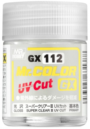 Mr.Hobby GX-112 GX112 Super Clear III UV Cut Gloss