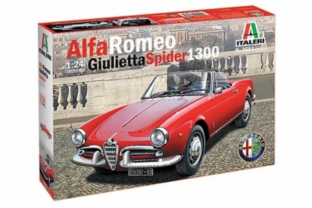 Italeri 1:24 - Alfa Romeo Giulietta Spider 1300