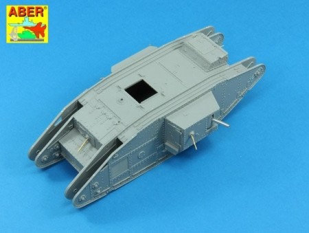 Barrels for British WWI Tank Mk.V