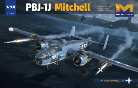 HK Models 1:48 - North-American PBJ-1J Mitchell (Limited Edition)