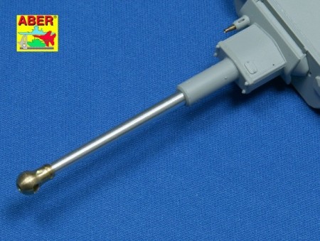 Germ.75mm barrel single baffle muzzle for Pz VI F2