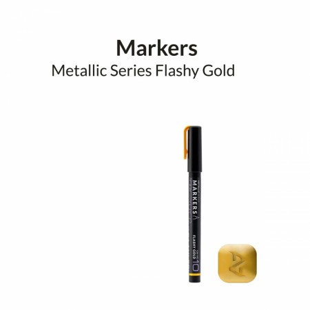 Gaahleri Metallic Series Marker - Flashy Gold