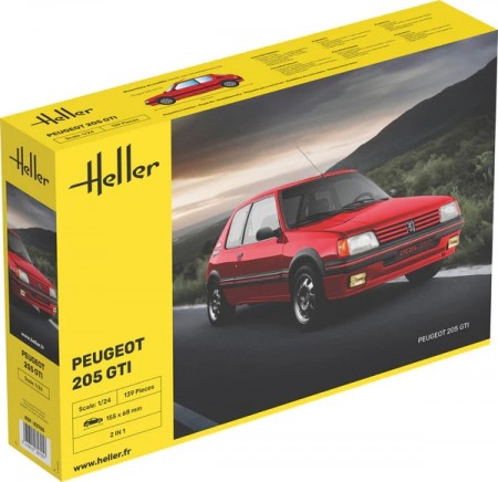 Heller 1:24 - Peugeot 205 GTI (82705)