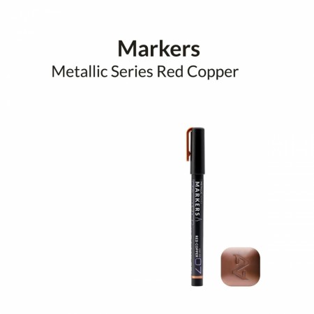 Gaahleri Metallic Series Marker - Red Copper