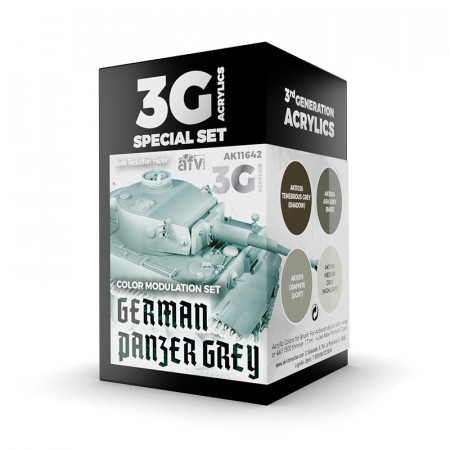 AK-Interactive AK 11642 German Panzer Grey Modulation Set