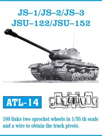 FriulModel 1:35 - ATL-14 JS-1/JS-2/JS-3 JSU-122/JSU-152