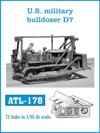 FriulModel 1:35 - ATL-178 U.S. military Bulldozer D7
