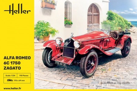 Heller 1:24 - Alfa Romeo 1750cc Zagato (80715)